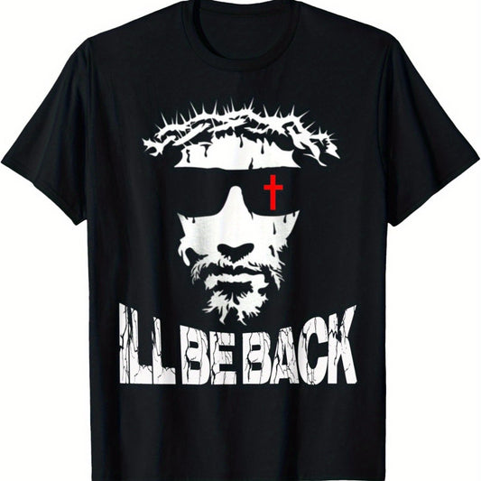 I Will Come Back, A Christian Design T-shirt Based On Jesus Christ Faith